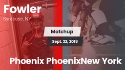 Matchup: Fowler vs. Phoenix   PhoenixNew York 2018