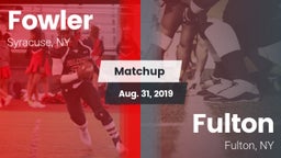 Matchup: Fowler vs. Fulton  2019