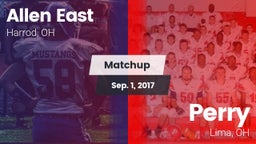 Matchup: Allen East vs. Perry  2017