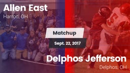 Matchup: Allen East vs. Delphos Jefferson  2017