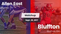 Matchup: Allen East vs. Bluffton  2017