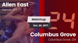 Matchup: Allen East vs. Columbus Grove  2017