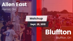 Matchup: Allen East vs. Bluffton  2018