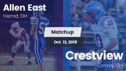 Matchup: Allen East vs. Crestview  2018