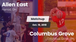 Matchup: Allen East vs. Columbus Grove  2018