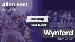 Matchup: Allen East vs. Wynford  2019