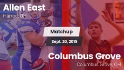 Matchup: Allen East vs. Columbus Grove  2019