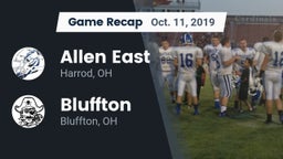 Recap: Allen East  vs. Bluffton  2019