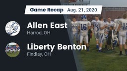 Recap: Allen East  vs. Liberty Benton  2020