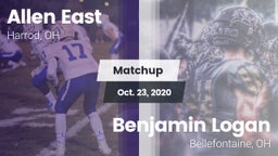 Matchup: Allen East vs. Benjamin Logan  2020