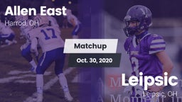 Matchup: Allen East vs. Leipsic  2020