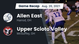 Recap: Allen East  vs. Upper Scioto Valley  2021
