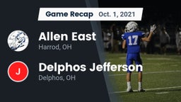 Recap: Allen East  vs. Delphos Jefferson  2021
