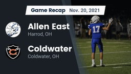 Recap: Allen East  vs. Coldwater  2021