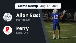Recap: Allen East  vs. Perry  2022