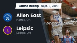 Recap: Allen East  vs. Leipsic  2023