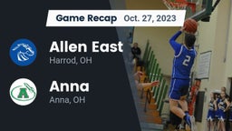 Recap: Allen East  vs. Anna  2023