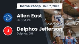 Recap: Allen East  vs. Delphos Jefferson  2023