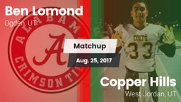 Matchup: Ben Lomond vs. Copper Hills  2017