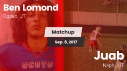Matchup: Ben Lomond vs. Juab  2017