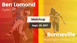 Matchup: Ben Lomond vs. Bonneville  2017