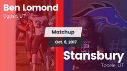 Matchup: Ben Lomond vs. Stansbury  2017
