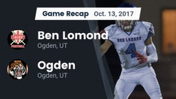 Recap: Ben Lomond  vs. Ogden  2017