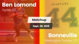 Matchup: Ben Lomond vs. Bonneville  2018