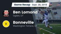 Recap: Ben Lomond  vs. Bonneville  2018