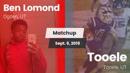 Matchup: Ben Lomond vs. Tooele  2019