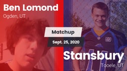 Matchup: Ben Lomond vs. Stansbury  2020