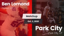 Matchup: Ben Lomond vs. Park City  2020