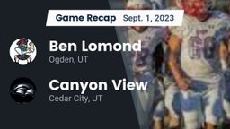 Recap: Ben Lomond  vs. Canyon View  2023