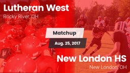 Matchup: Lutheran West vs. New London HS 2017