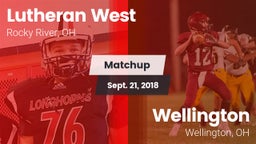 Matchup: Lutheran West vs. Wellington  2018