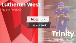 Matchup: Lutheran West vs. Trinity  2019