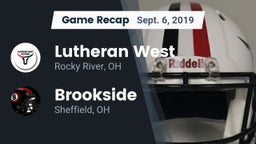 Recap: Lutheran West  vs. Brookside  2019
