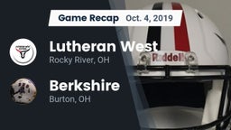 Recap: Lutheran West  vs. Berkshire  2019