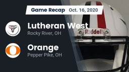 Recap: Lutheran West  vs. Orange  2020