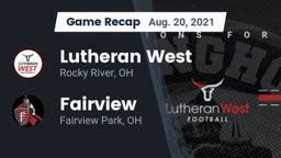 Recap: Lutheran West  vs. Fairview  2021