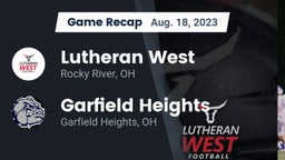 Recap: Lutheran West  vs. Garfield Heights  2023