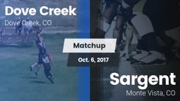 Matchup: Dove Creek vs. Sargent  2017