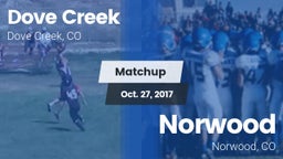 Matchup: Dove Creek vs. Norwood  2017