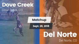 Matchup: Dove Creek vs. Del Norte  2018