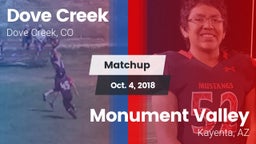 Matchup: Dove Creek vs. Monument Valley  2018