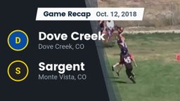 Recap: Dove Creek  vs. Sargent  2018