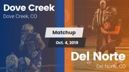 Matchup: Dove Creek vs. Del Norte  2019