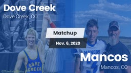 Matchup: Dove Creek vs. Mancos  2020