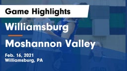 Williamsburg  vs Moshannon Valley  Game Highlights - Feb. 16, 2021