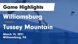 Williamsburg  vs Tussey Mountain  Game Highlights - March 15, 2021